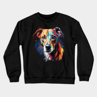 Whippet Rainbow Crewneck Sweatshirt